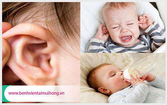 Bệnh viêm tai giữa ở trẻ gây ra bởi nguyên nhân nào?