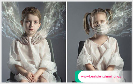 Hút thuốc thụ động gây hại đến trẻ em trong nhà