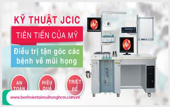 Điều trị polyp mũi chảy máu bằng phương pháp JCIC