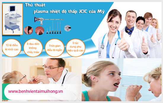 Điều trị bệnh về họng hiệu quả cao nhờ công nghệ JCIC