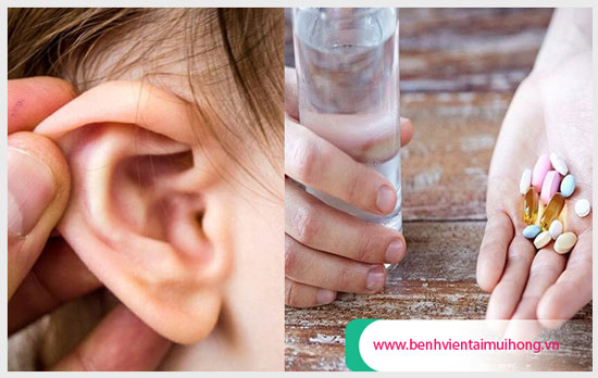 Lưu ý khi dùng thuốc chữa viêm tai giữa